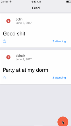 campusevents screenshot